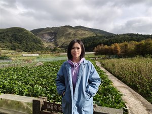 ◀盧品方打破性別刻板印象展現台北女性青農實力。（圖／戴安妮）