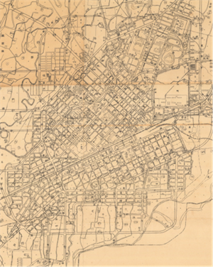 1943台中都市計畫圖