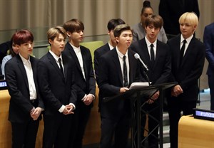 BTS防彈少年團受邀至聯合國大會演講