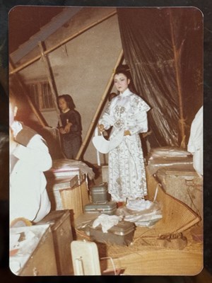 小輝龍演出後台