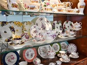 古典玫瑰園瓷器