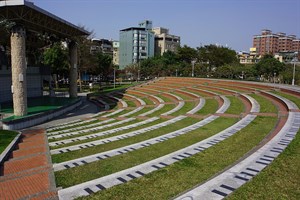 板橋音樂公園露天音樂台和觀眾席