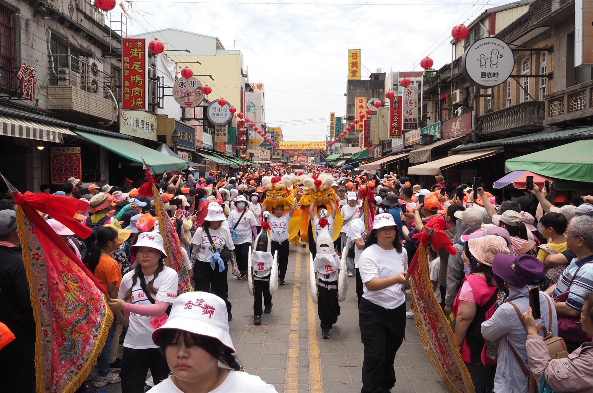 白沙屯媽祖往北港徒步進香