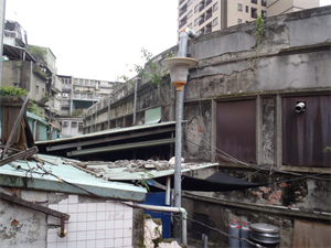 新富市場周邊的「半樓仔」