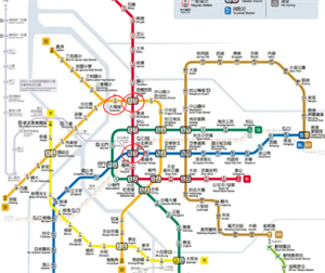 台北捷運圖