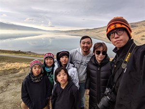 在紐西蘭的時候