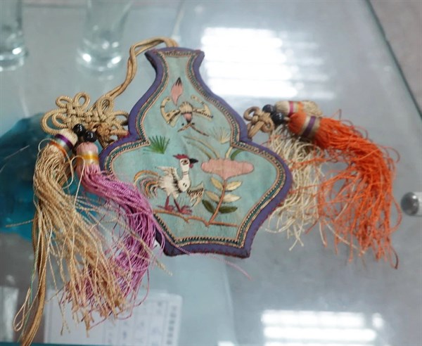 北港高中鄉土文物館館藏文物：煙袋