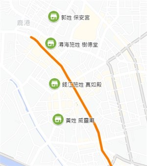 宗族廟地圖