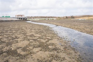 1019澎湖紅羅村為數不多的淡水流水