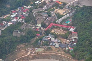 圖6、龜山國民小學受災空拍影像