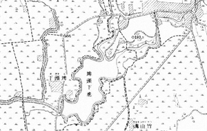 1904年_台灣堡圖的美濃湖周邊